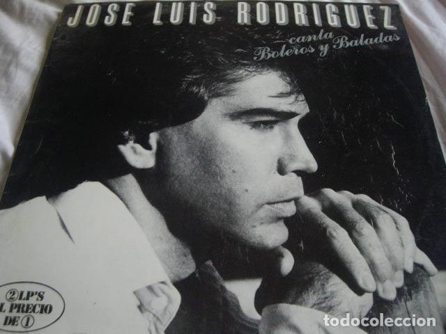 Disques de vinyle: jose luis rodriguez el puma-canta boleros y baladas-doble lp edicion espa&ntilde;ola