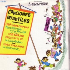 Discos de vinilo: CANCIONES INFANTILES: MARY MERCHE, LA CHIQUILLADA, LOS VALLDEMOSA - EP 1973 - (SOLO DISCO)