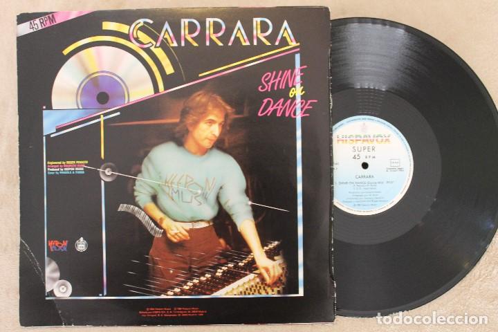 Discos de vinilo: CARRARA SHINE ON DANCE MAXI SINGLE VINILO - Foto 2