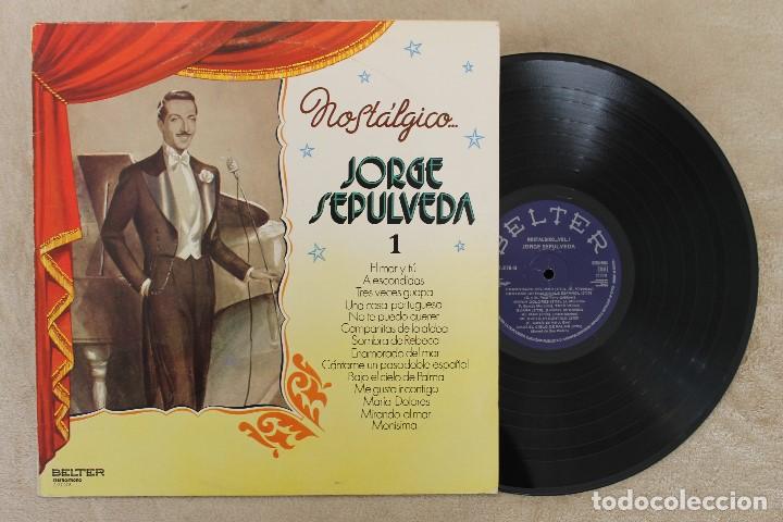 Discos de vinilo: JORGE SEPULVEDA NOSTALGICO VOL 1 LP - Foto 1