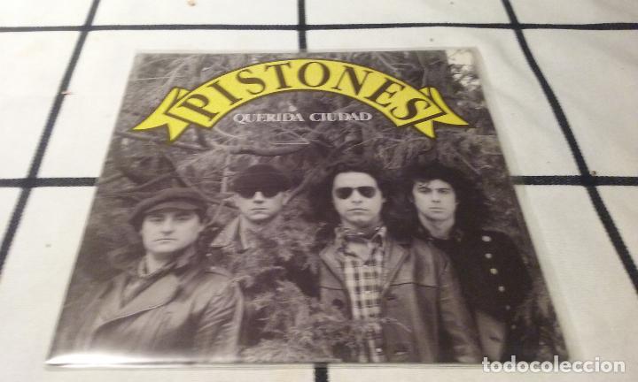 Discos de vinil: SINGLE LOS PISTONES- Querida ciudad..PROMO. 1992