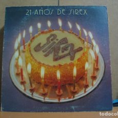 Disques de vinyle: LOS SIREX - 21 AÑOS DE SIREX - ARIOLA ‎– H-203.612 - 1981. Lote 68875729