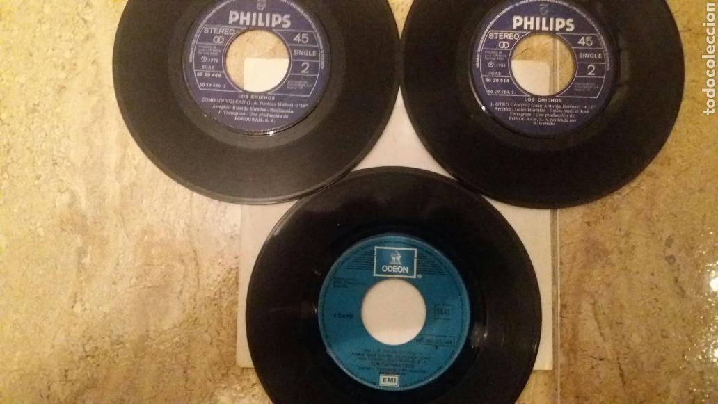 Discos de vinilo: LOTE 2 SINGLE DE LOS CHICHOS Y 1 DE LOS CHUNGUITOS. - Foto 2