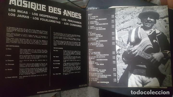 Discos de vinilo: MUSIQUE DES ANDES 1978 - Foto 2