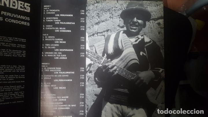 Discos de vinilo: MUSIQUE DES ANDES 1978 - Foto 4