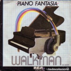 Discos de vinilo: PIANO FANTASIA - WALKMAN - SINGLE SPAIN 1983. Lote 68894529