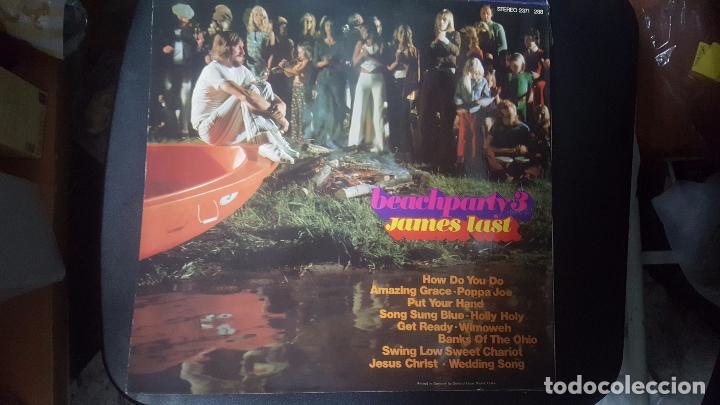 Discos de vinilo: BEACHPARTY 3 .JAMES LAST  1972 - Foto 2