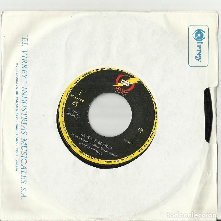 Disques de vinyle: grupo fragil la nave blanca.peru 1984