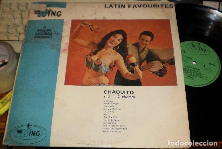 Discos de vinilo: chaquito lp latin favourites - Foto 1
