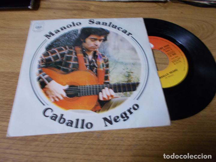 Discos de vinilo: MANOLO SAN LUCAR, CABALLO NEGRO. - Foto 1