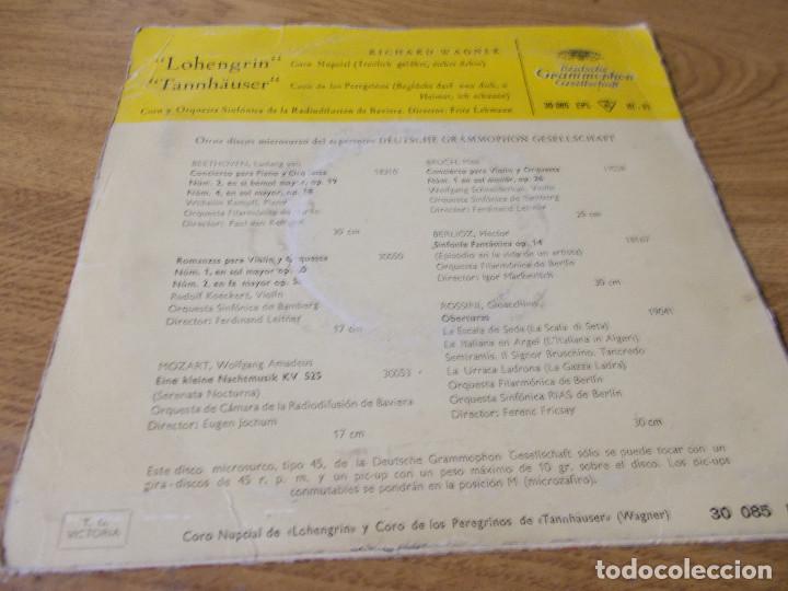 Discos de vinilo: RICHARD WAGNER. LOHENGRIN, TANNHAUSER - Foto 2