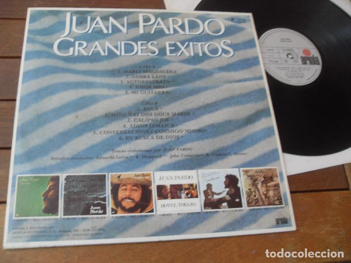Discos de vinilo: JUAN PARDO LP GRANDES EXITOS - MADE IN SPAIN. 1981 - Foto 2