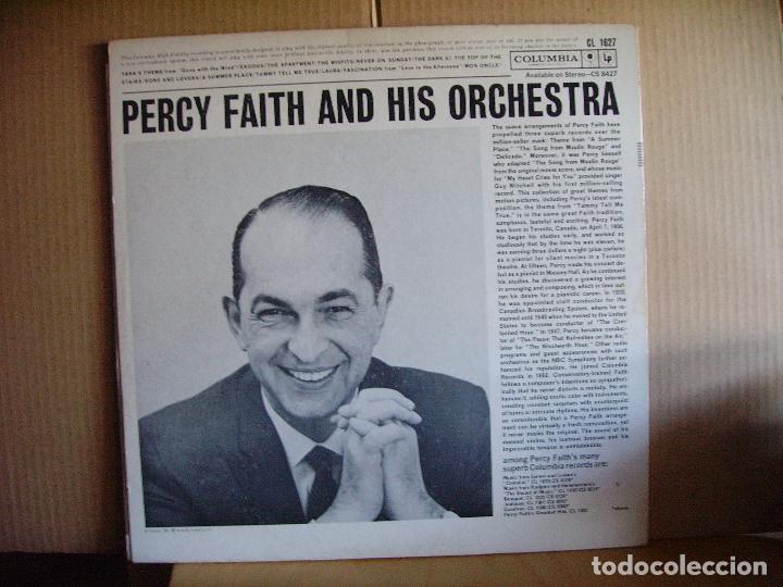 Discos de vinilo: PERCY FAITH ---- TARA&acute;S THEME FROM GONE WITH THE WIND - Foto 2