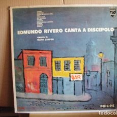 Discos de vinilo: EDMUNDO RIVERO ---- CANTA A DISCEPOLO