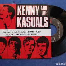 Discos de vinilo: KENNY AND THE CASUALS GLORIA + 3 EP FRANCIA PDELUXE. Lote 69016045