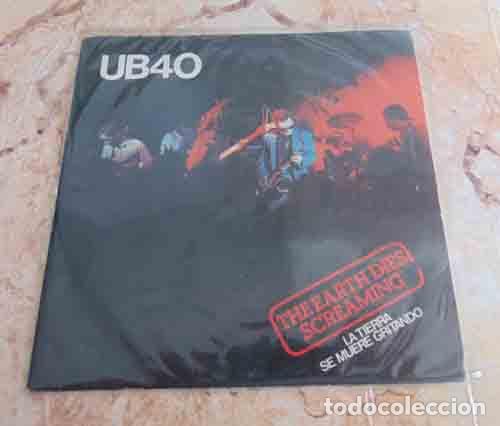 Discos de vinilo: UB40 &ndash; The Earth Dies Screaming - SINGLE 1981 - Foto 1