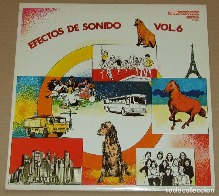 Discos de vinilo: EFECTOS DE SONIDO VOL 6 - DIAL DISCOS 1981 - Foto 1
