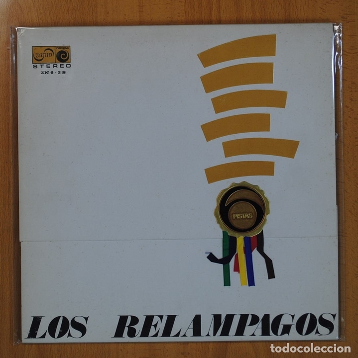 Discos de vinilo: LOS RELAMPAGOS - PISTAS - LP - Foto 1
