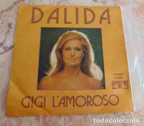 Discos de vinilo: DALIDA - GIGI LAMOROSO - SINGLE - Foto 1