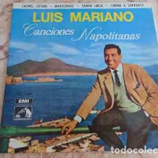 Discos de vinilo: LUIS MARIANO - CANCIONES NAPOLITANAS - EP 1963