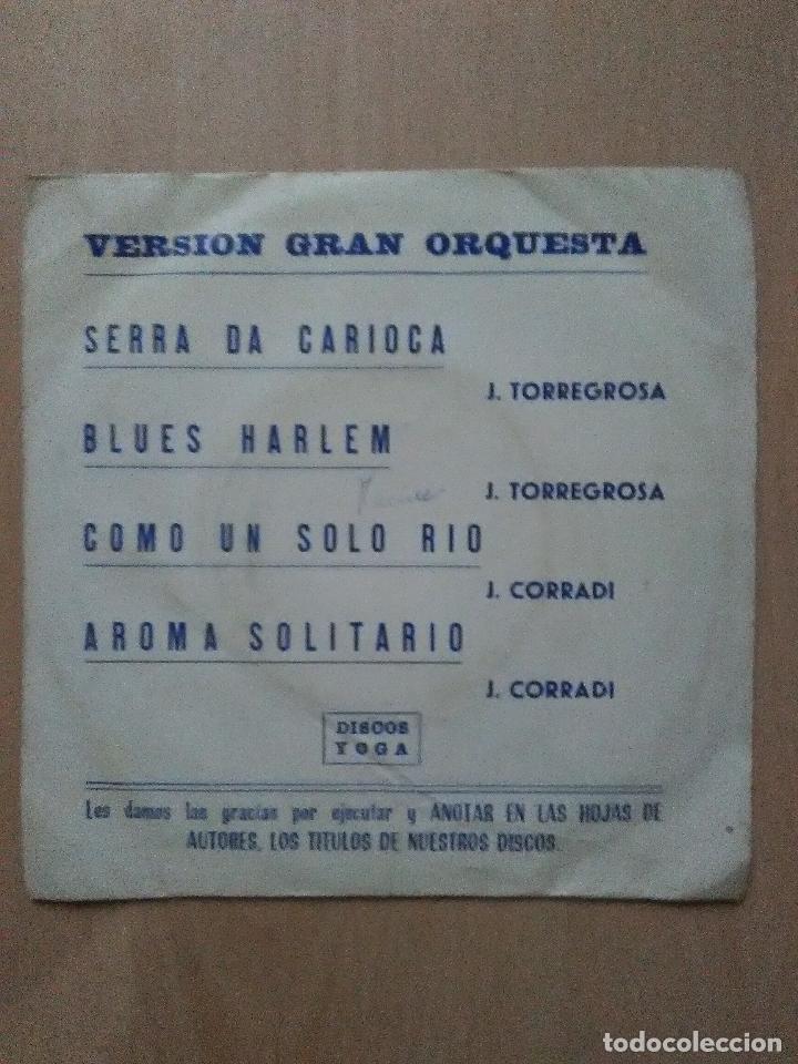 Disques de vinyle: j. torregos y j.corradi- serra de carioca +3- ep discos yoga 1975- promocional