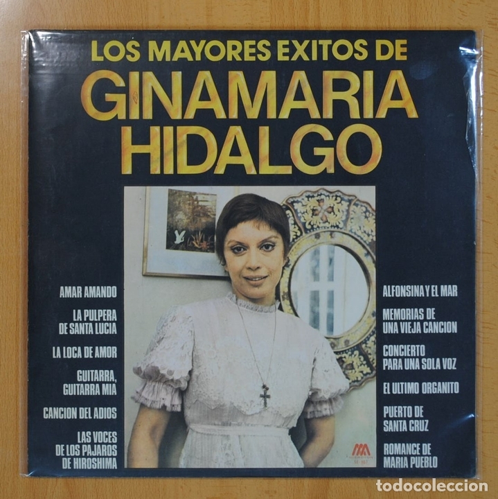 Discos de vinilo: GINAMARIA HIDALGO - LOS MAYORES EXITOS - LP - Foto 1