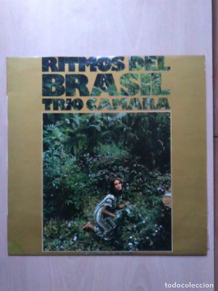 Disques de vinyle: trio camara- ritmos del brasil- lp ribiera 1972