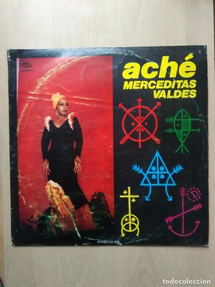 Disques de vinyle: merceditas valdes- ache- lp siboney cuba