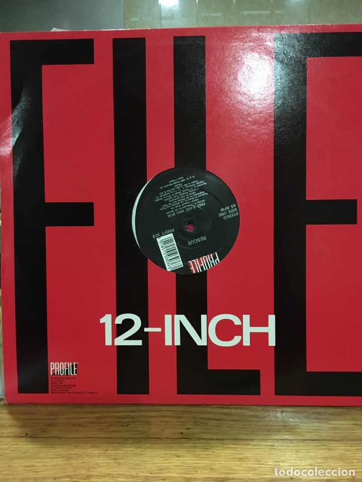 Discos de vinilo: RESCUE-FEEL-1990-NUEVO - Foto 2