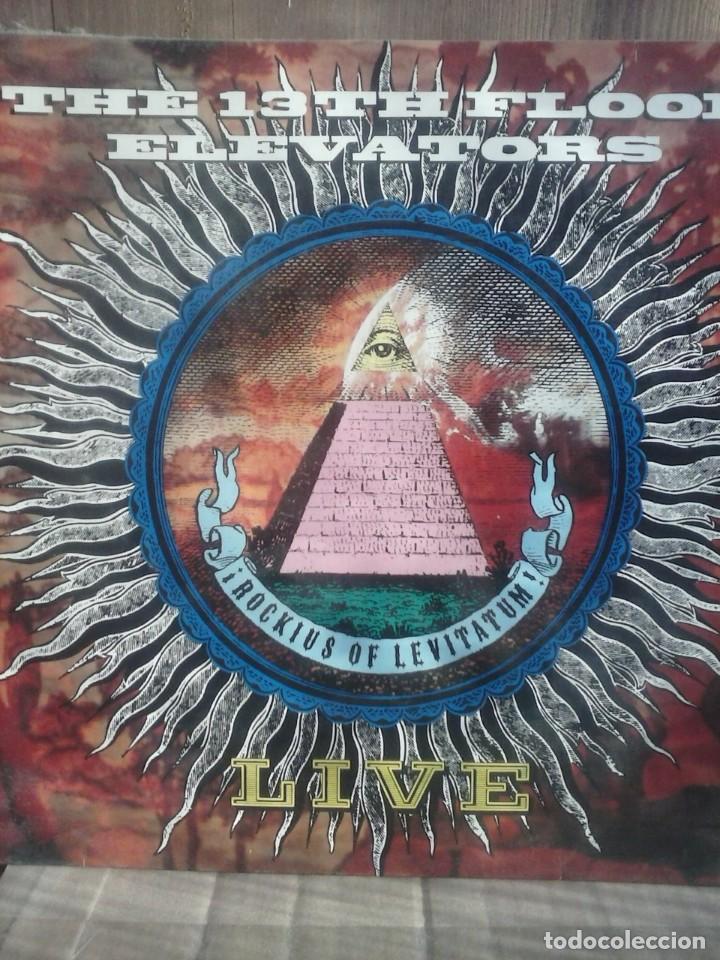 Discos de vinilo: THE 13TH FLOOR ELEVATORS - ! ROCKIUS OF LEVITATUM &iexcl; - LIVE . - Foto 1