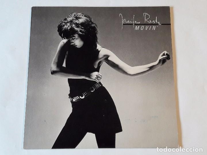 Discos de vinilo: Jennifer Rush - Movin - LP - 1985 - Foto 1