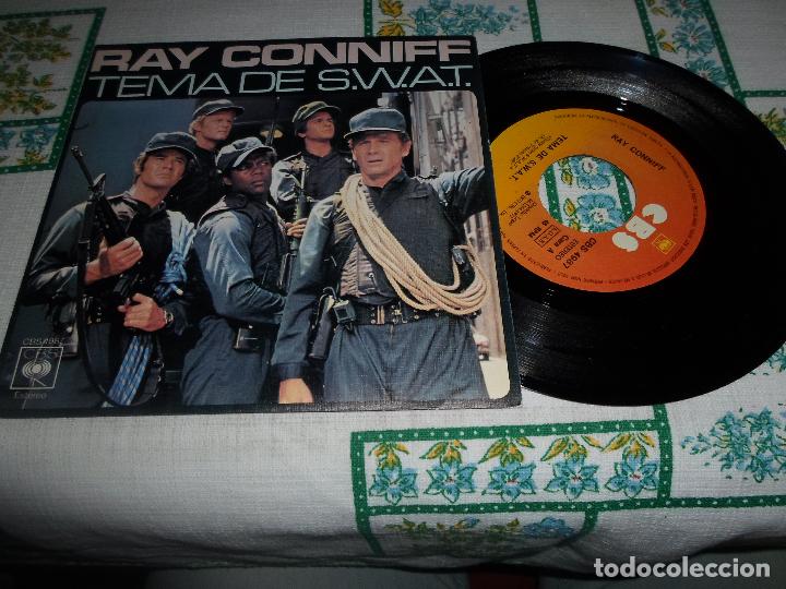 Discos de vinilo: RAY CONNIFF TEMA DE SWAT - Foto 1