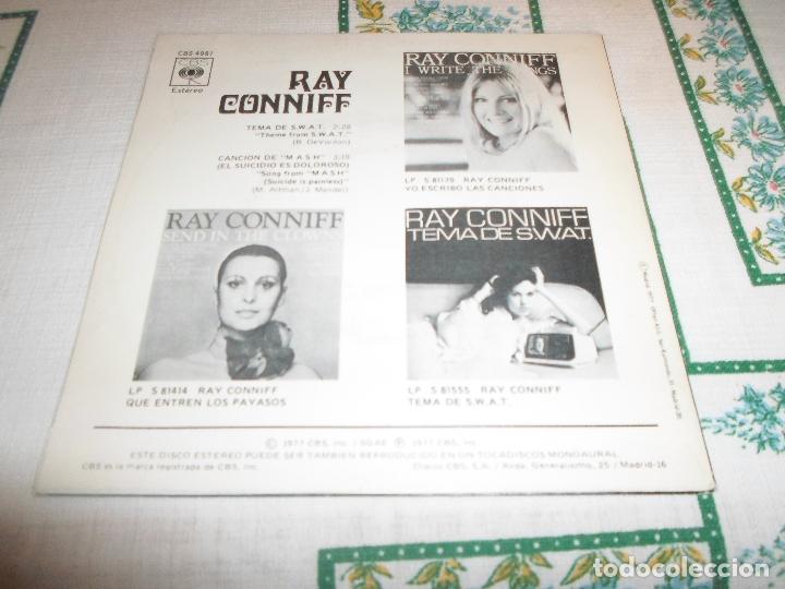 Discos de vinilo: RAY CONNIFF TEMA DE SWAT - Foto 2
