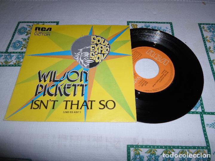 Discos de vinilo: WILSON PICKETT ISNT THAT SO - Foto 1