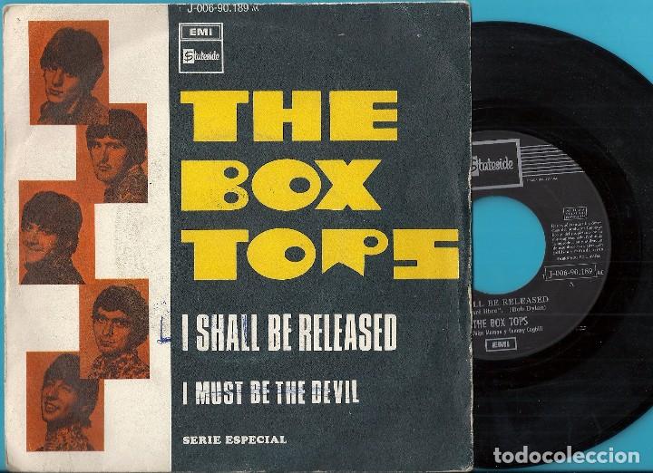 Discos de vinilo: BOX TOPS, THE: I SHALL BE RELEASED / I MUST BE THE DEVIL - Foto 1