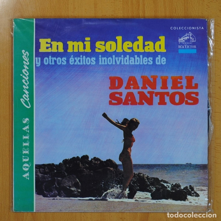Discos de vinilo: DANIEL SANTOS - EN MI SOLEDAD Y OTROS EXITOS INOLVIDABLES - LP - Foto 1