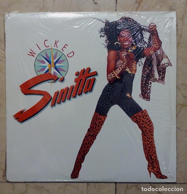 Discos de vinilo: LP SINITTA - WICKED - FONOMUSIC 1989. - Foto 1