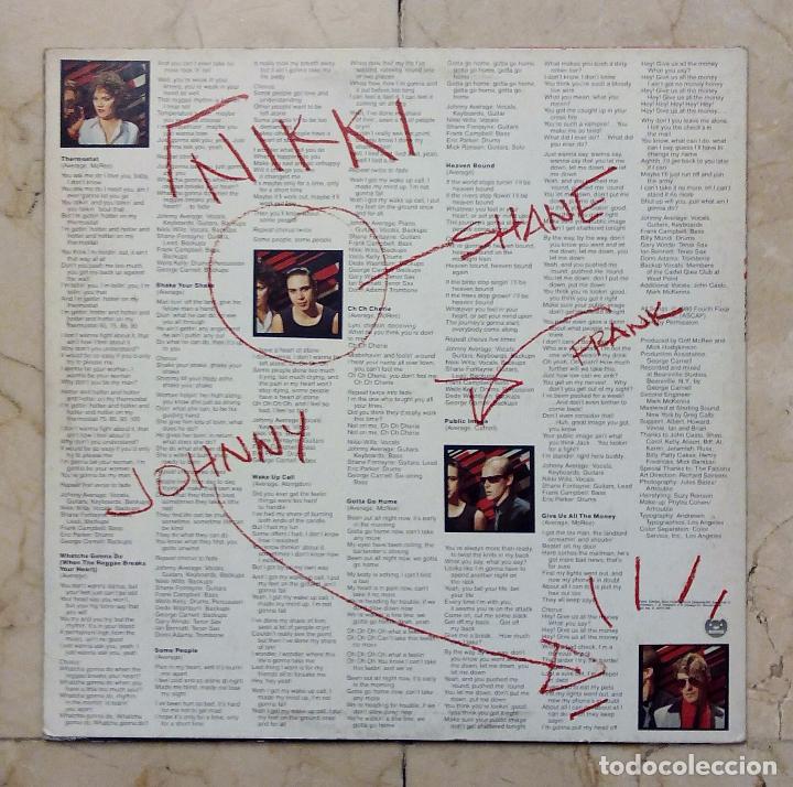 Discos de vinilo: LP THE JOHNNY AVERAGE BAND - SOME PEOPLE - EMI-ODEON 1981. - Foto 2