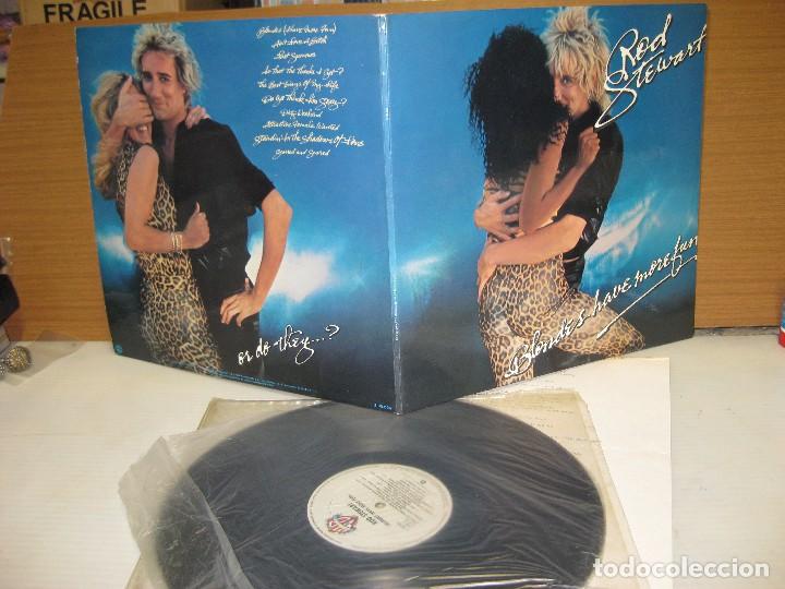 Discos de vinilo: ROD STEWART, 1978, BLONDES HAVE MORE FUN - Foto 2