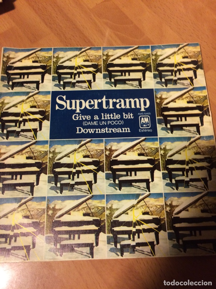 Discos de vinilo: Single supertramp give a little bit - Foto 1