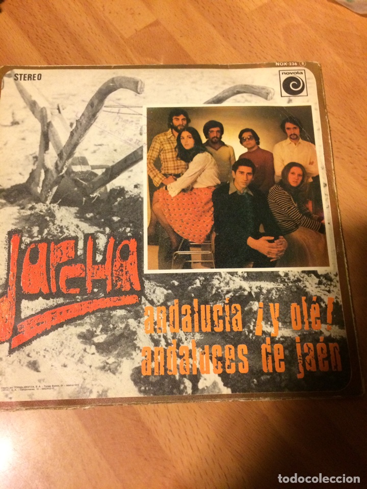 Disques de vinyle: Single jarcha Andaluc&iacute;a y ole