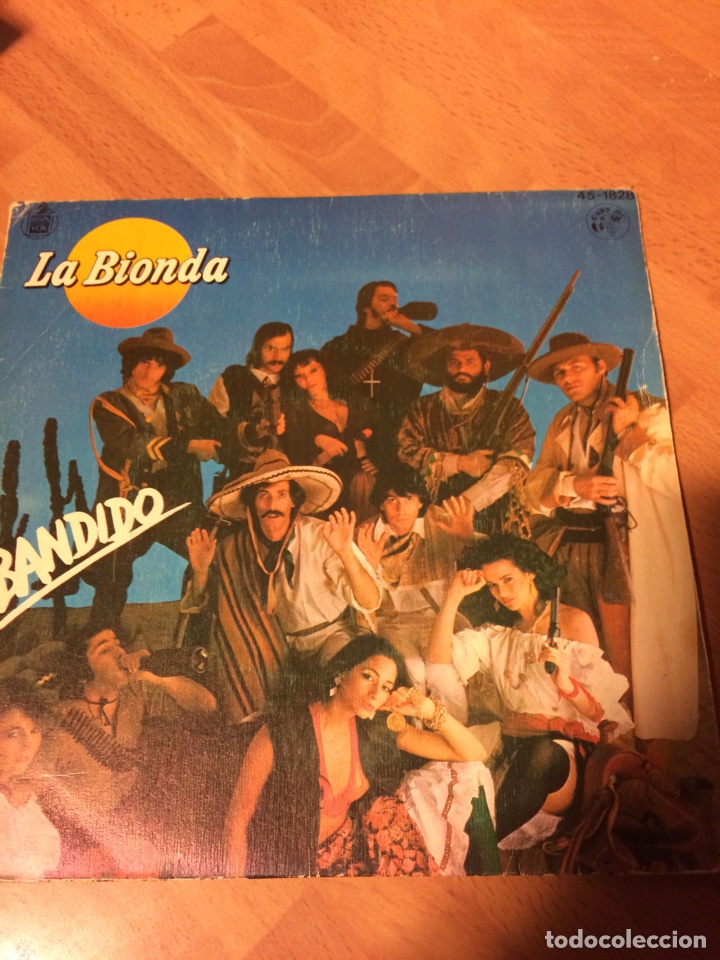 Discos de vinilo: Single la bionda bandido - Foto 1