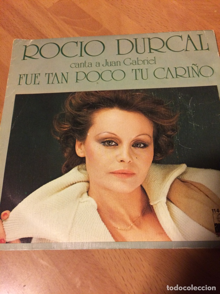 Disques de vinyle: Single Roc&iacute;o durcal.fue tan poco tu cari&ntilde;o
