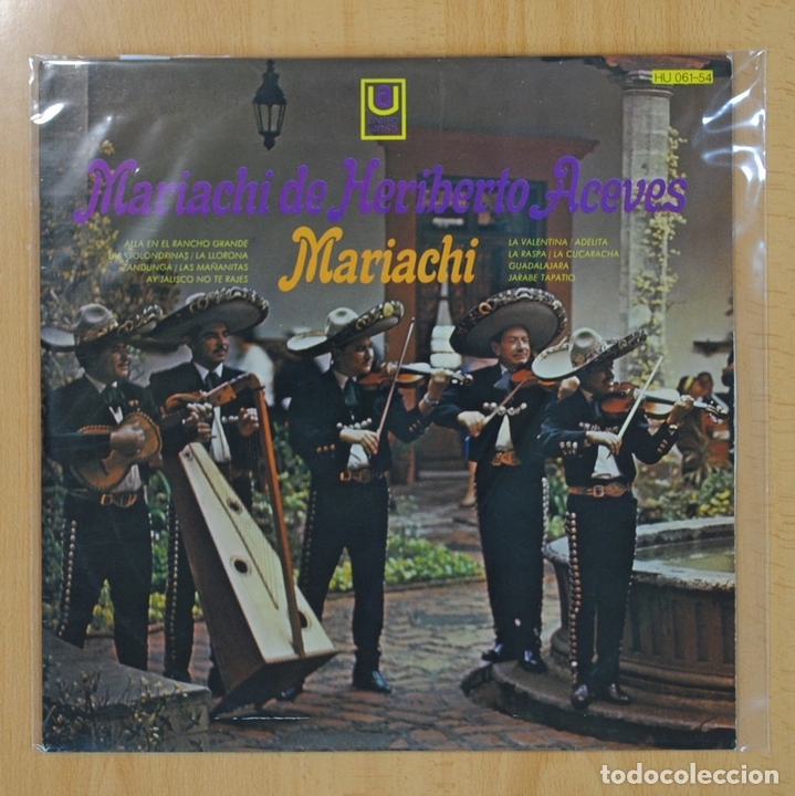 Discos de vinilo: HERIBERTO ACEVES - MARIACHI - LP - Foto 1
