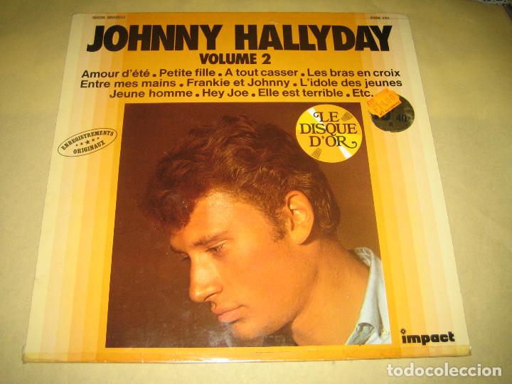 Discos de vinilo: JOHNNY HALLYDAY  - ED. FRANCESA - Foto 1