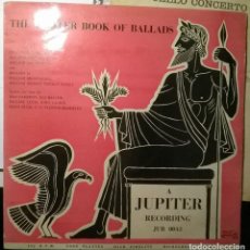 Discos de vinilo: VVAA. THE JUPITER BOOK OF BALLADS. JUPITER, UK 1959 LP ORIGINAL (FOLK & POETRY). Lote 69743341