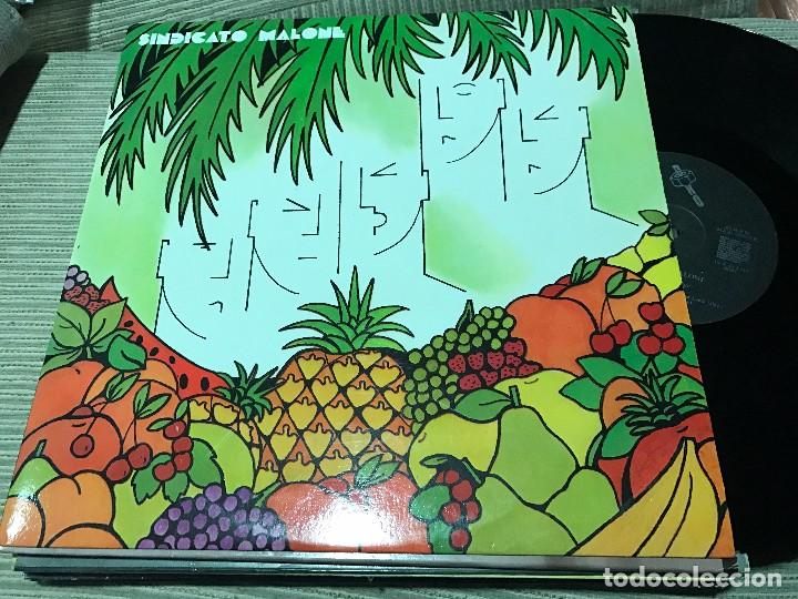 Discos de vinilo: SINDICATO MALONE - PI&Ntilde;A COLADA - MAXI DRO 86 - Foto 1