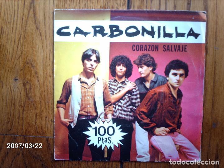 Discos de vinilo: carbonilla  -  corazon salvaje  +  dejame quererte - Foto 1