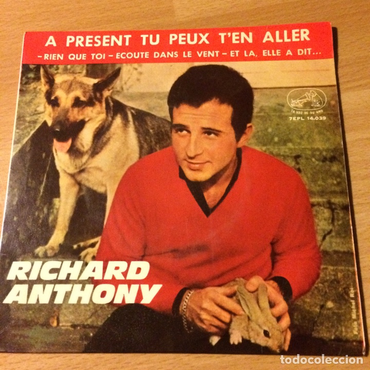 Dischi in vinile: Ep richard anthoy a present tu peux t,en aller
