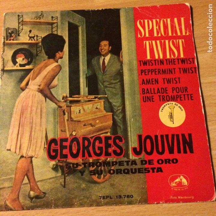 Discos de vinilo: Ep georges jouvin special twist - Foto 1